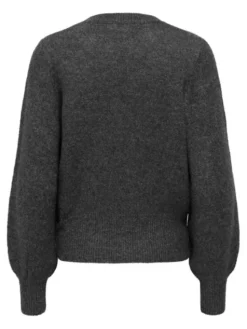 ONLY Sweter Elsa 15210667 Szary Regular Fit