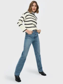 ONLY Sweter Fibi 15259096 Beżowy Regular Fit