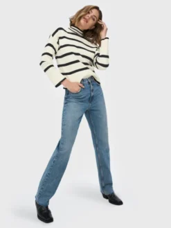 ONLY Sweter Fibi 15259096 Beżowy Regular Fit
