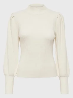 ONLY Sweter Katia 15232494 Beżowy Regular Fit