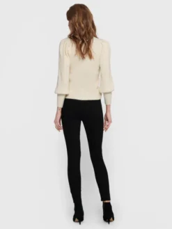 ONLY Sweter Katia 15232494 Beżowy Regular Fit