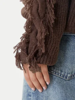 ONLY Sweter Molly 15363467 Brązowy Regular Fit
