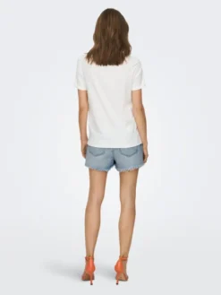 ONLY Szorty jeansowe Pacy 15256232 Niebieski Regular Fit
