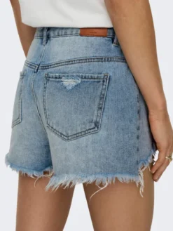 ONLY Szorty jeansowe Pacy 15256232 Niebieski Regular Fit