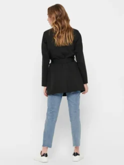 ONLY Trencz 15191821 Czarny Regular Fit