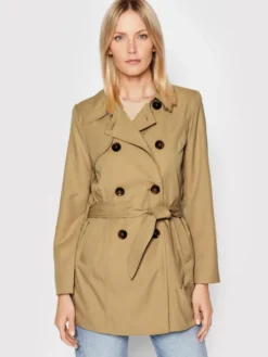 ONLY Trencz Valerie 15191821 Beżowy Regular Fit