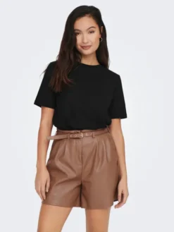 ONLY T-Shirt 15270390 Czarny Regular Fit