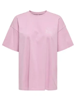 ONLY T-Shirt Vivvi 15346761 Różowy Regular Fit
