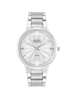 Pacific Zegarek PACIFIC X0060-03 Srebrny