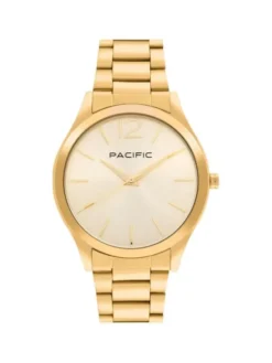 Pacific Zestaw zegarek i bransoletka X6222-12 Złoty