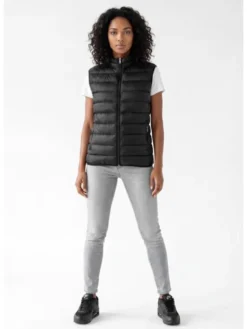 Pako Lorente Bezrękawnik B000B-8X-002 Czarny Classic Fit
