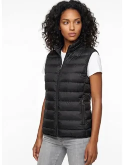 Pako Lorente Bezrękawnik B000B-8X-002 Czarny Classic Fit