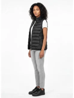 Pako Lorente Bezrękawnik B000B-8X-002 Czarny Classic Fit