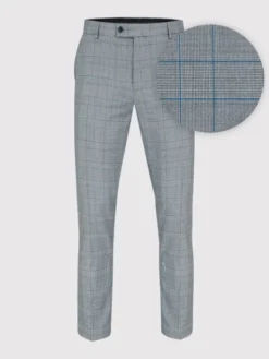 Pako Lorente Garnitur P23SF-4G-025 Szary Slim Fit