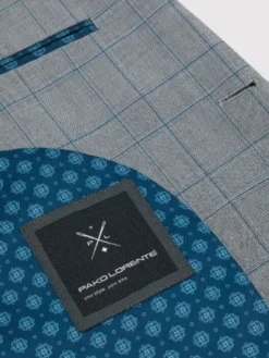Pako Lorente Garnitur P23SF-4G-025 Szary Slim Fit
