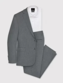 Pako Lorente Garnitur P23SF-4G-005 Szary Slim Fit