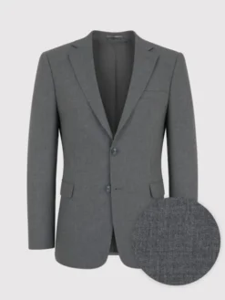 Pako Lorente Garnitur P23SF-4G-005 Szary Slim Fit
