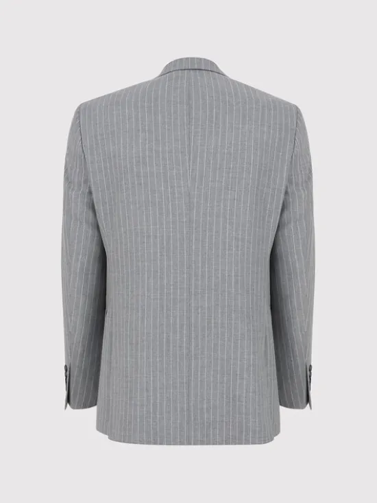 Pako Lorente Garnitur P25SF-4X-025 Szary Slim Fit