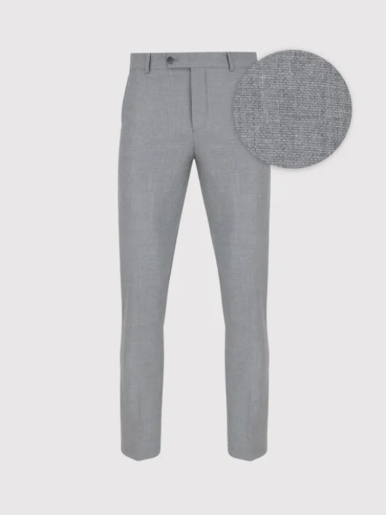 Pako Lorente Garnitur P25SF-4X-025 Szary Slim Fit