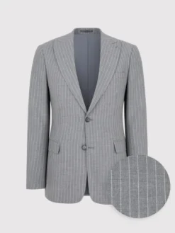 Pako Lorente Garnitur P25SF-4X-025 Szary Slim Fit