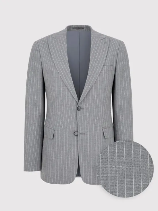 Pako Lorente Garnitur P25SF-4X-025 Szary Slim Fit