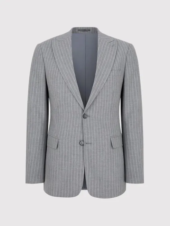 Pako Lorente Garnitur P25SF-4X-025 Szary Slim Fit