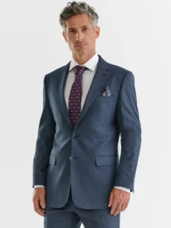Pako Lorente Garnitur P23WF-4G-004 Granatowy Slim Fit