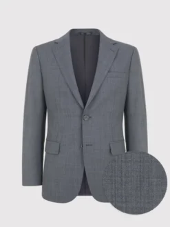 Pako Lorente Garnitur P24WP-4G-007 Szary Super Slim Fit