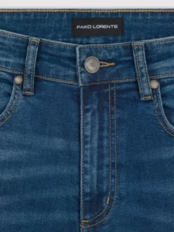 Pako Lorente Jeansy P25WF-WJ-002 Granatowy Slim Fit