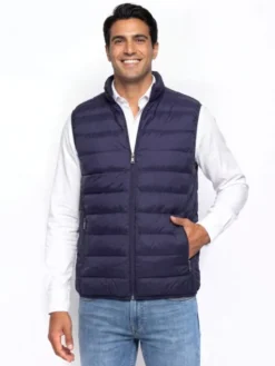 Pako Lorente Kamizelka B000B-8X-001 Granatowy Slim Fit
