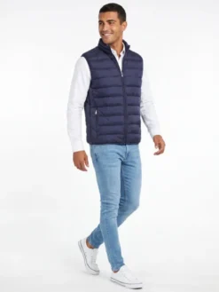 Pako Lorente Kamizelka B000B-8X-001 Granatowy Slim Fit