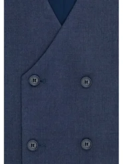Pako Lorente Kamizelka garniturowa P25WF-8X-002 Granatowy Slim Fit