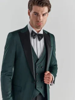 Pako Lorente Kamizelka P22SF-8S-005 Zielony Slim Fit
