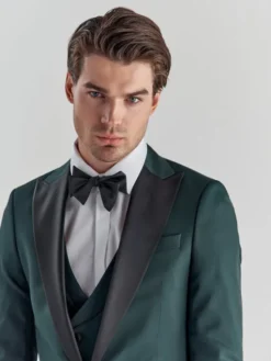Pako Lorente Kamizelka P22SF-8S-005 Zielony Slim Fit