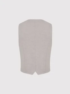 Pako Lorente Kamizelka P26SF-8X-007 Beżowy Slim Fit