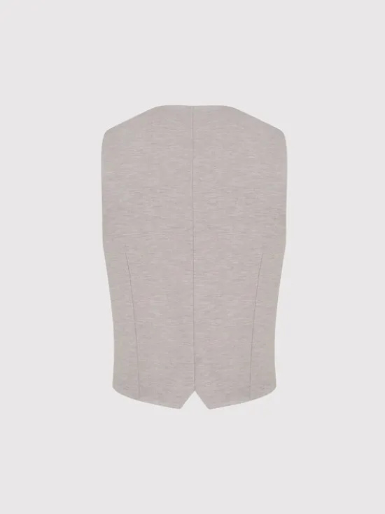 Pako Lorente Kamizelka P26SF-8X-007 Beżowy Slim Fit