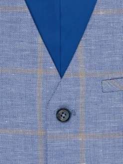 Pako Lorente Kamizelka P24SF-8X-004 Niebieski Slim Fit