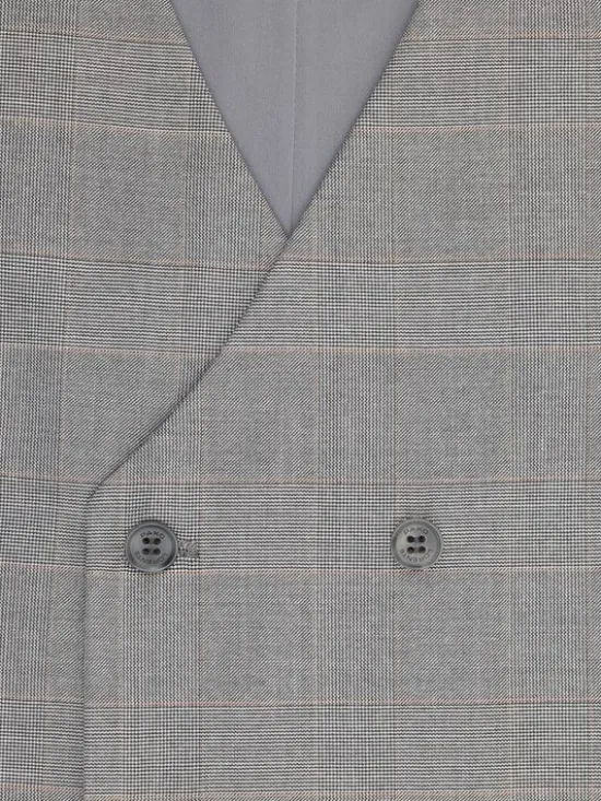 Pako Lorente Kamizelka P26SF-8X-001 Szary Slim Fit