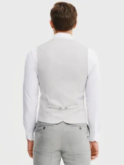 Pako Lorente Kamizelka P25SF-8X-004 Szary Slim Fit