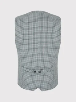 Pako Lorente Kamizelka P22SF-8X-013 Zielony Slim Fit