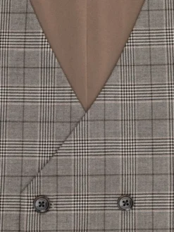 Pako Lorente Kamizelka P26WF-8X-002 Brązowy Slim Fit