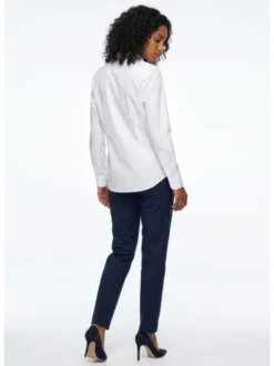 Pako Lorente Koszula B00B0-1X-K01 Biały Slim Fit