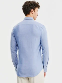 Pako Lorente Koszula P25SF-1X-015 Niebieski Slim Fit