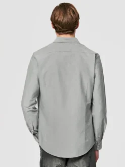 Pako Lorente Koszula P26SN-1X-067 Szary Slim Fit