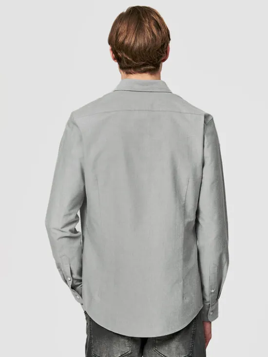 Pako Lorente Koszula P26SN-1X-067 Szary Slim Fit