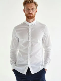 Pako Lorente Koszula P25SP-1X-054 Biały Slim Fit