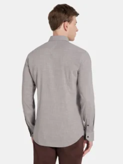Pako Lorente Koszula P25WF-1X-020 Brązowy Slim Fit