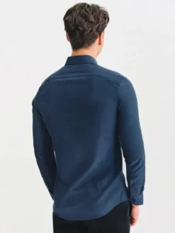 Pako Lorente Koszula P25WF-1X-019 Granatowy Slim Fit
