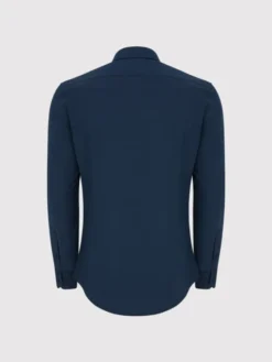 Pako Lorente Koszula P25WF-1X-019 Granatowy Slim Fit