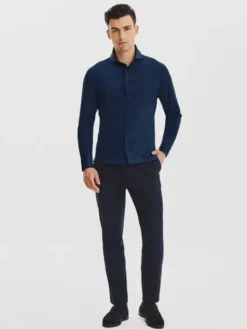 Pako Lorente Koszula P25WF-1X-025 Granatowy Classic Fit